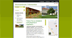 Desktop Screenshot of ekocentrum-trkmanka.com
