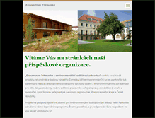 Tablet Screenshot of ekocentrum-trkmanka.com